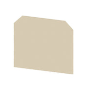 Weidmüller - Abschluss- und Zwischenplatte für Reihenklemme Trennwand Zwischenplatte TW RSF3 PA 58x51.5mm − 10 Stück
