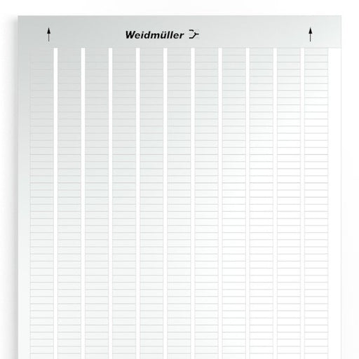 Weidmüller - Kennzeichnungsmaterial Gerätemarkierer LM MT300 15X4,63 SI − 10 Stück