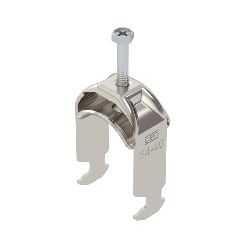 OBO Bettermann - Bügelschelle BS-H1-M-40 A2 34-40mm − 25 Stück