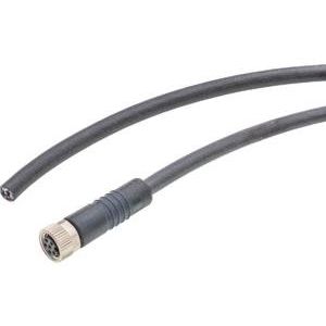 Ipf Electronic - Konfektioniertes Sensor-Aktor-Kabel Anschlussleitung, 5m, M8 VK500K75 Dose 6polig gerade