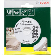 Bosch - Trenn-/Schleifscheibe Diamanttrennscheibe für 2607019472 Fliesen Durchmesser: