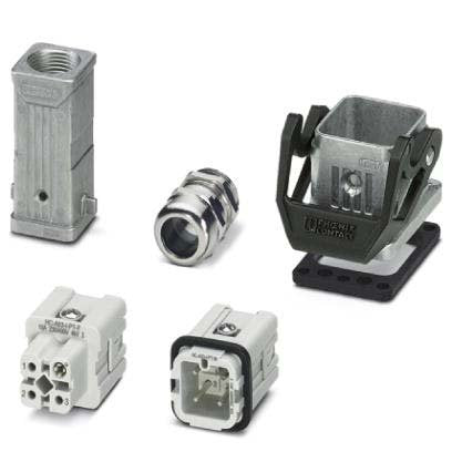 Phoenix Contact - Rechtecksteckverbinder, Set (Industriesteckverbinder) Steckverbinder-Set 1424449