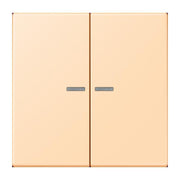 Jung - Abdeckung/Bedienelement für Installationsschalterprogramme Wippe mit Lichtleiter LC 102 KO5 223 ocre