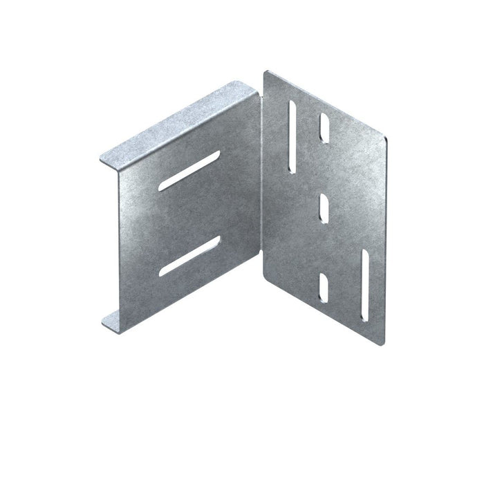 Niedax - 90°-Anschluss von Kabelleiter zu Kabelleiter Weitspannholm Anschlußst. WHAS 150 S Höhe 150mm, Stahl  − 1 Stück
