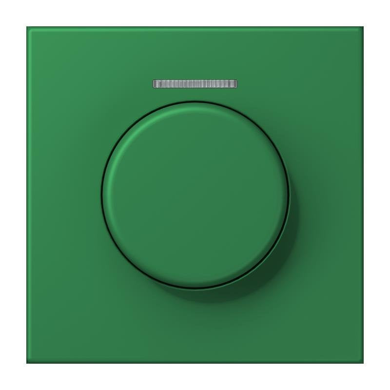 Jung - Abdeckung/Bedienelement für Installationsschalterprogramme Abdeckung mit Lichtleiter LC 1940 KO5 219 vert fonce