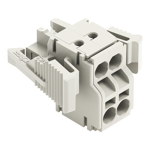WAGO - Kabelsteckverbinder für Leiterplattensteckverbinder 2-Leiter-Federleiste 721-2102/037-000 CAGECLAMP,2,5mm²,lgr − 100 Stück