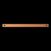 Striebel&John - Sammelschiene Kupferschiene ZX1092 20x5mm L:350mm