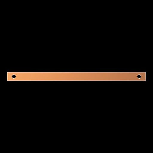 Striebel&John - Sammelschiene Kupferschiene ZX1092 20x5mm L:350mm