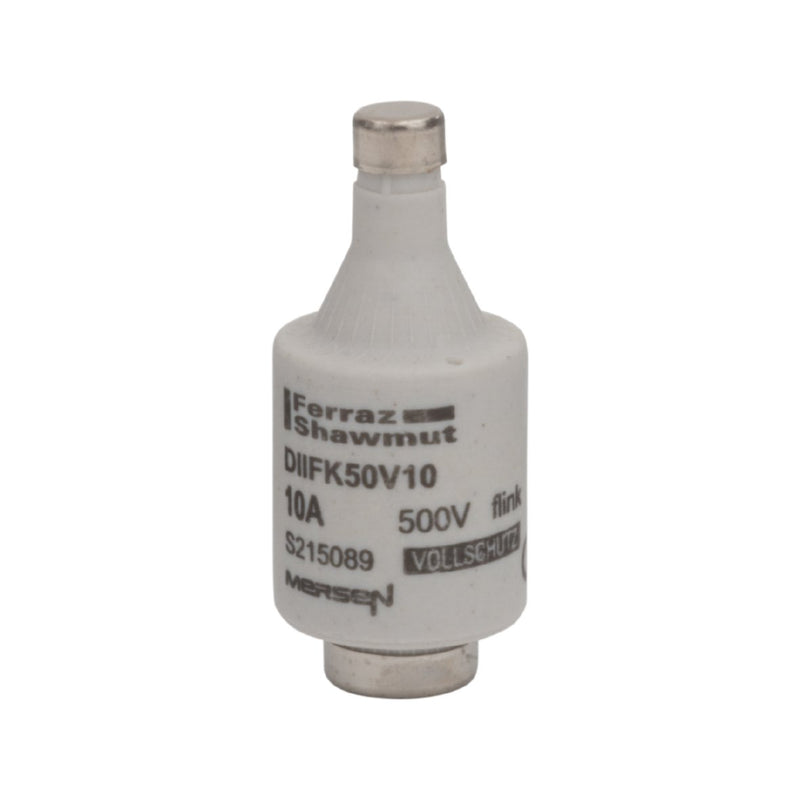 Mersen - D-Sicherungseinsatz Sicherungseinsatz DIIFK50V10-6F F DIII AC500V 10-6A − 25 Stück