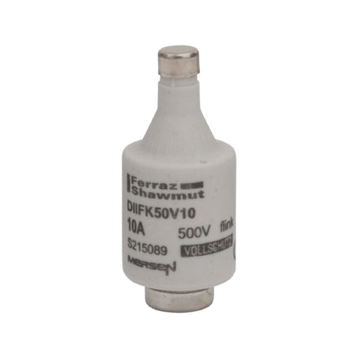 Mersen - D-Sicherungseinsatz Sicherungseinsatz DIIFK50V10-6F F DIII AC500V 10-6A − 25 Stück