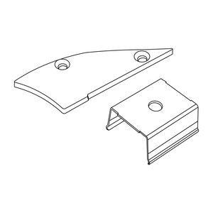 Nobile - Zubehör/Ersatzteile für Lichtschlauch/-band Ersatzkit für Alu Profil 5011149911 Aufbau, alu − 1 Stück