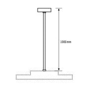 ESYLUX - Mechanisches Zubehör/Ersatzteile für Leuchten Befestigungsset 1m EO10850561