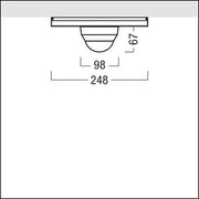 Zumtobel - Bewegungsmelder-Sensor Bewegungssensor PST TEC-GP