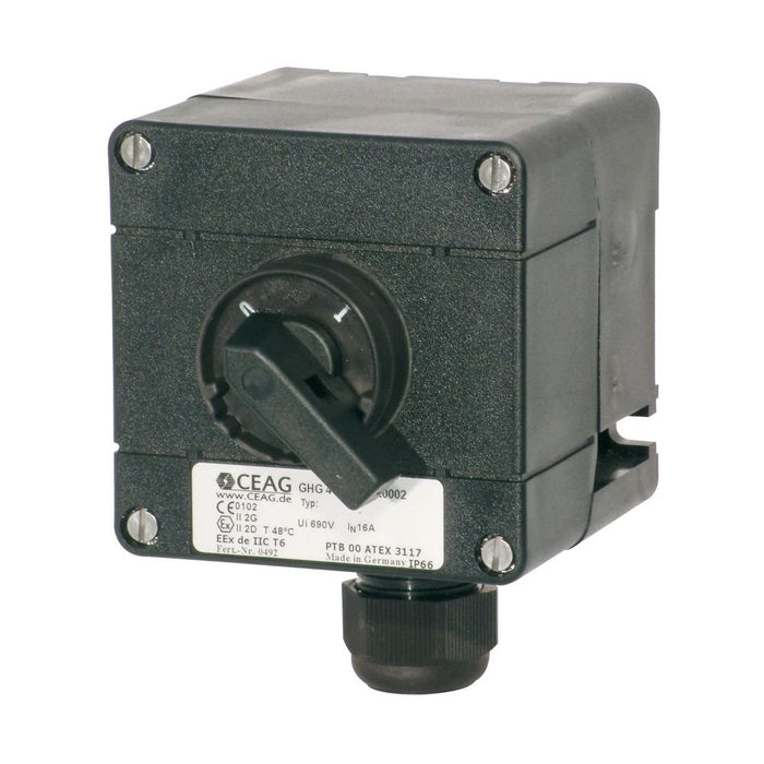 Ceag Sicherheitst. - Befehls- und Meldegeräte-Kombination im Gehäuse Steuerschalter GHG 411 8100 R0004  − 1 Stück
