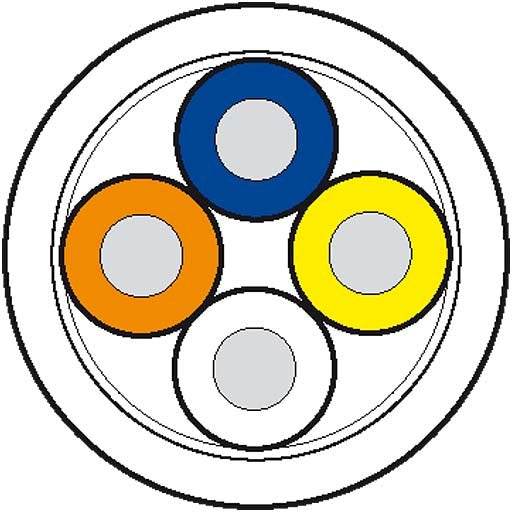 Murrelektronik - Daten- und Kommunikationskabel Kabeltrommel 360 mm 7000-C0201-7960000 PUR-OB, 100m