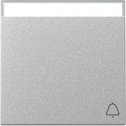 Gira - Abdeckung/Bedienelement für Installationsschalterprogramme Wippe Symb. Klingel 367326 F Alu