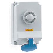 Bals Elektrotech - CEE-Steckdose abschaltbar, abgesichert (IEC 60309) Wandsteckdose abschaltbar 16933 verriegelt 63A 4p 2