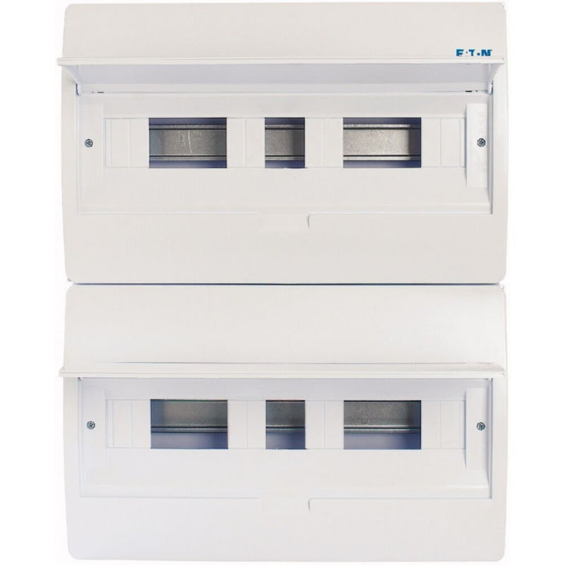 Eaton - Installationskleinverteiler Verteiler BC-O-2/36-TW-ECO AP mit weißer Tür