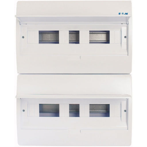 Eaton - Installationskleinverteiler Verteiler BC-O-2/36-TW-ECO AP mit weißer Tür