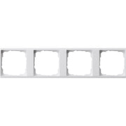Gira - Zubehör/Ersatzteile für Installationsschalterprogramme Tragplatte 4-fach 1464723 klar rws