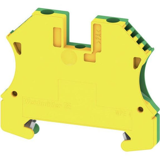Weidmüller - Schutzleiter-Reihenklemme Schutzleiterklemme WPE 4 L=60mm