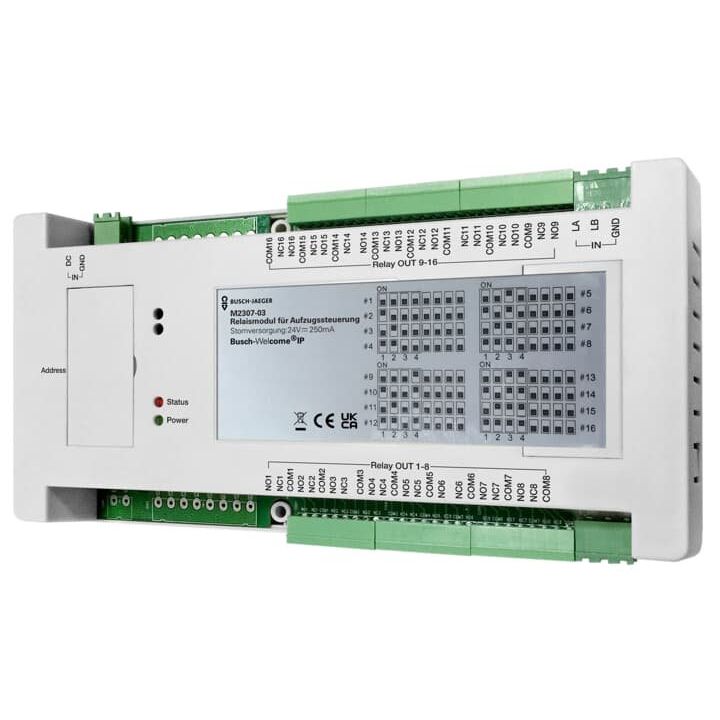 Busch-Jaeger - Türsprech-Set Relaismodul M2307-03 Aufzugssteuerung