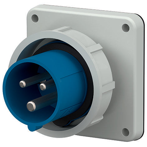 Mennekes - CEE-Gerätestecker (IEC 60309) Anbaustecker 839 16A,4p,9h,230V,IP67