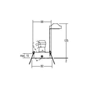 Brumberg Leuchten - Downlight/Strahler/Flutlicht HV-Einbaustahler 36147220 GU10 max.50W/eds