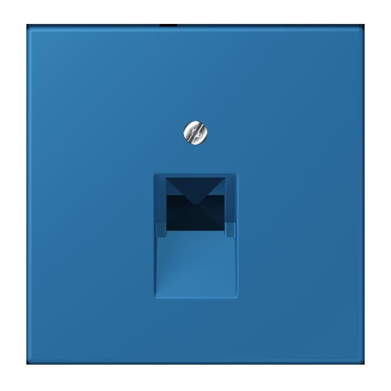 Jung - Einsatz/Abdeckung für Kommunikationstechnik Abdeckung für IAE/UAE LC 969-1 UA 211 bleu ceruleen 31