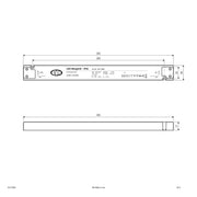 EVN Lichttechnik - LED-Betriebsgerät Netzgerät SLF12060 12V/DC-0,1-60W IP20