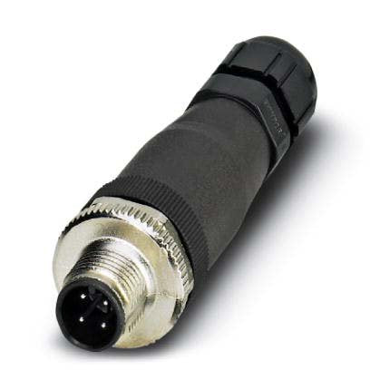 Phoenix Contact - Rundsteckverbinder, feldkonfektionierbar (Industriesteckverbinder) Steckverbinder SACC-M12MS-4#1556870