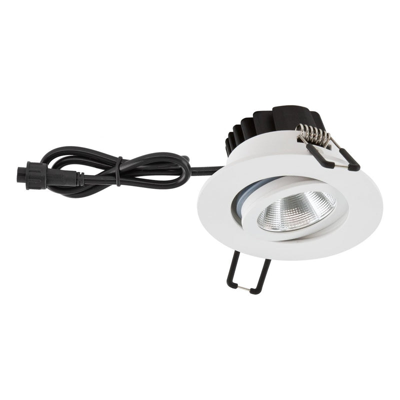 EVN Lichttechnik - Downlight/Strahler/Flutlicht LED-Einbauleuchte IP65 PC650060140 350mA 4000K ws