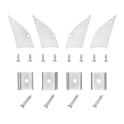 Nobile - Zubehör/Ersatzteile für Lichtschlauch/-band Ersatzkit für Alu Profil 5011149910 Aufbau, weiß − 1 Stück