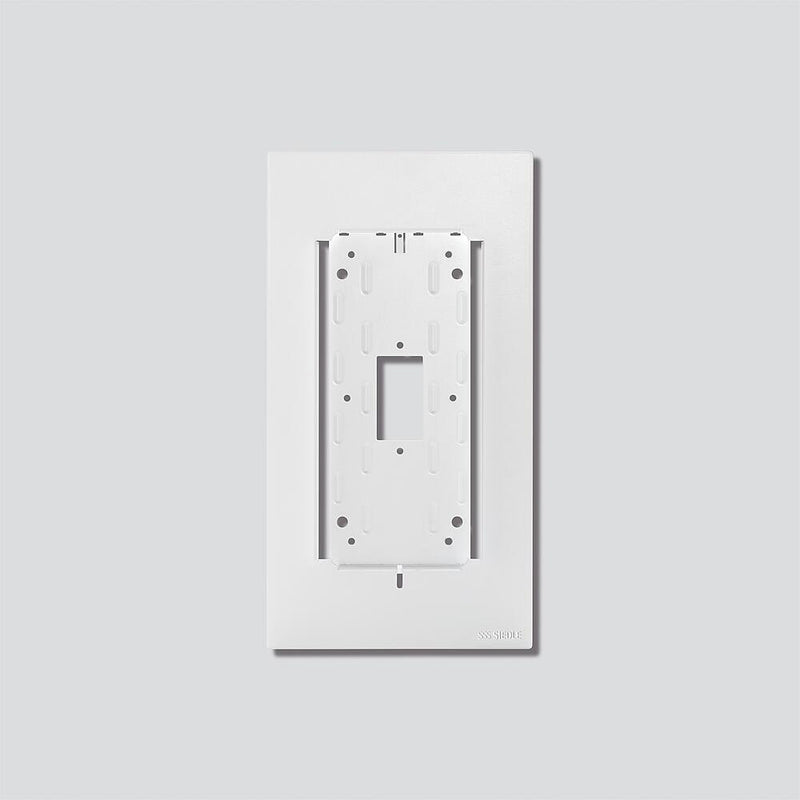 Siedle&Söhne - Zubehör/Ersatzteile für Türkommunikation Nachrüstblende Haustelefon HT/NB 800-0 W Weiß − 1 Stück