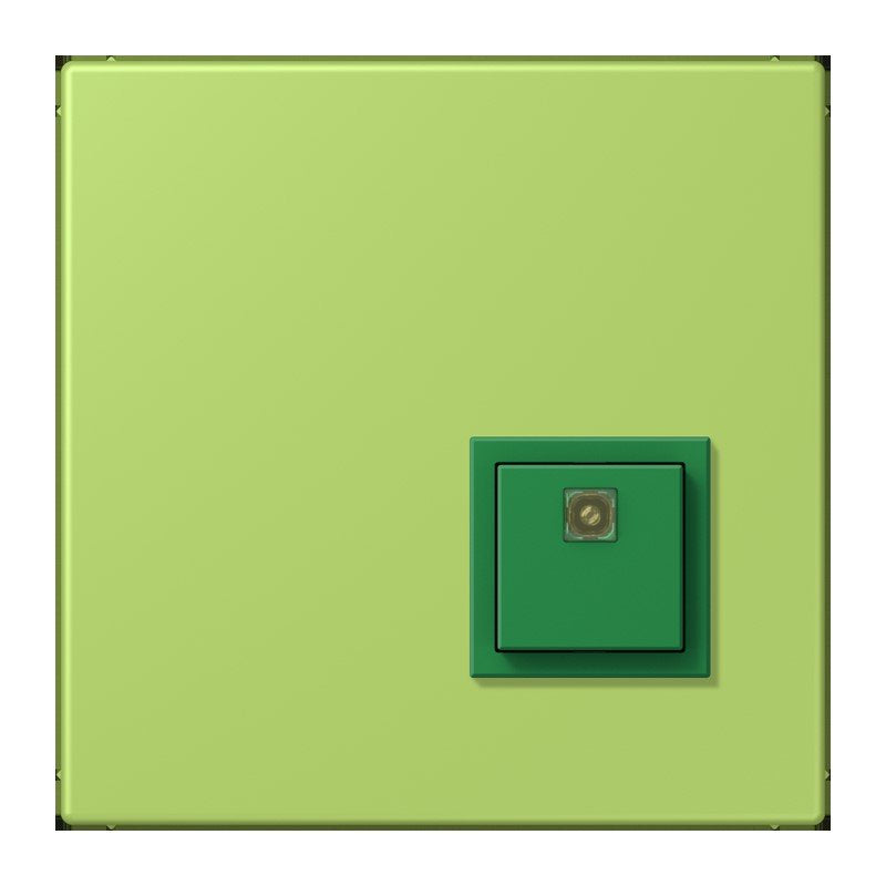 Jung - Behindertenelement für Installationsschalterprogramme Notrufsystem Abstelltaster NRS LC 0834 AT 221 vert clair