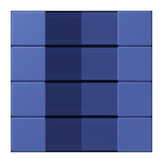 Jung - Abdeckung/Bedienelement für Installationsschalterprogramme Tastensatz 4fach LC 504 TSA 206 bleu outremer 31