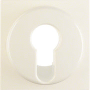 Berker - Abdeckung/Bedienelement für Installationsschalterprogramme Zentralstück ws/gl 15078982 f.Schlüs.-Schal.-Ta