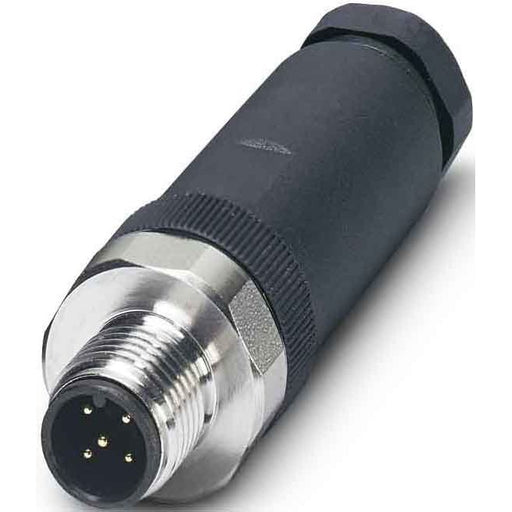 Phoenix Contact - Rundsteckverbinder, feldkonfektionierbar (Industriesteckverbinder) Sensor-/Aktor-Stecker SACC-M12MS- #1553190