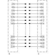 Weidmüller - Übergabemodul Übergabeelement SKH2 D32 LP