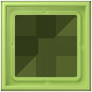 Jung - Abdeckrahmen Rahmen 1-fach LC 981 221 vert clair