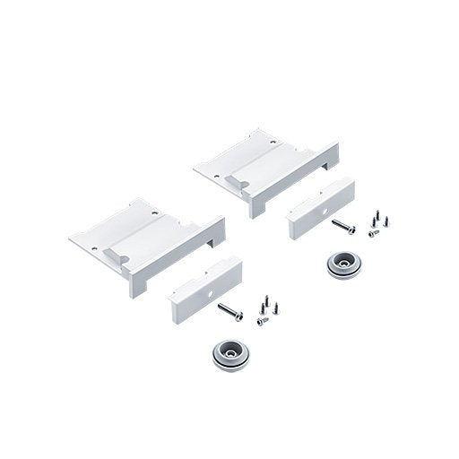Zumtobel - Mechanisches Zubehör/Ersatzteile für Leuchten Endkappenset SLN2 MRT ECSET BWSWH weiß