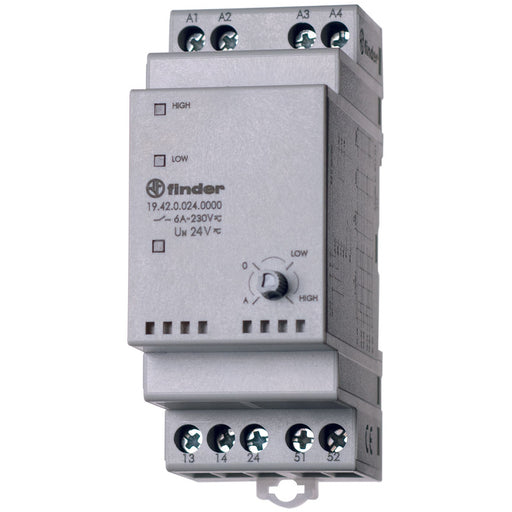 Finder - Schaltrelais Auto-Off-On-Relais 19.42.0.024.0000 − 5 Stück by Finder
