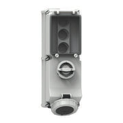 Bals Elektrotech - CEE-Steckdose abschaltbar, abgesichert (IEC 60309) Wandsteckdose abschaltbar 17021 verriegelt abgesich