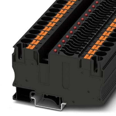Phoenix Contact - Sicherungs-Reihenklemme Sicherungsreihenklemme PT 10-FSI/C-LED 48 − 25 Stück