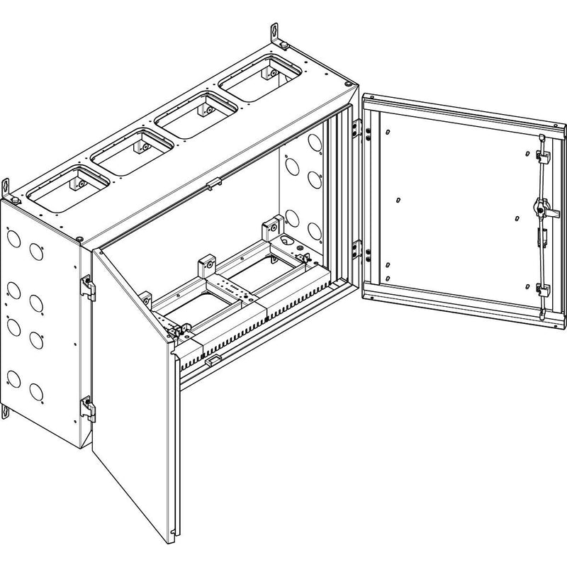 ABN - Leergehäuse Wandgehäuse NT44E geerdet IP55