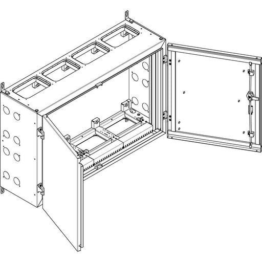 ABN - Leergehäuse Wandgehäuse NT44E geerdet IP55