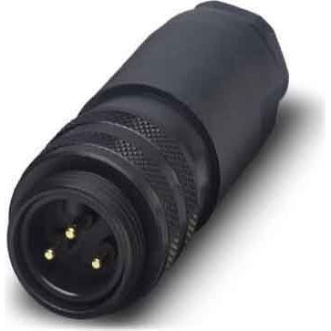 Phoenix Contact - Rundsteckverbinder, feldkonfektionierbar (Industriesteckverbinder) Sensor-/Aktor-Stecker SACC-MINMS-3CON-PG13 − 1 Stück