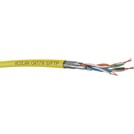Acome - Daten- und Kommunikationskabel ACOLAN 1500SFS Kat.7A gelb R8481A-Dca-T1000 4P S/FTP AWG22 − 1000 Meter