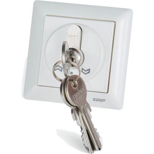 WindowMaster - Installationsschalter Schlüsselschalter WSA 210 1161 UP inkl.Zyl.+3 Schl