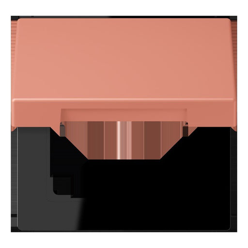 Jung - Abdeckrahmen Klappdeckel m. Stellfeder LC 990 BFKL 233 locre rouge moyen
